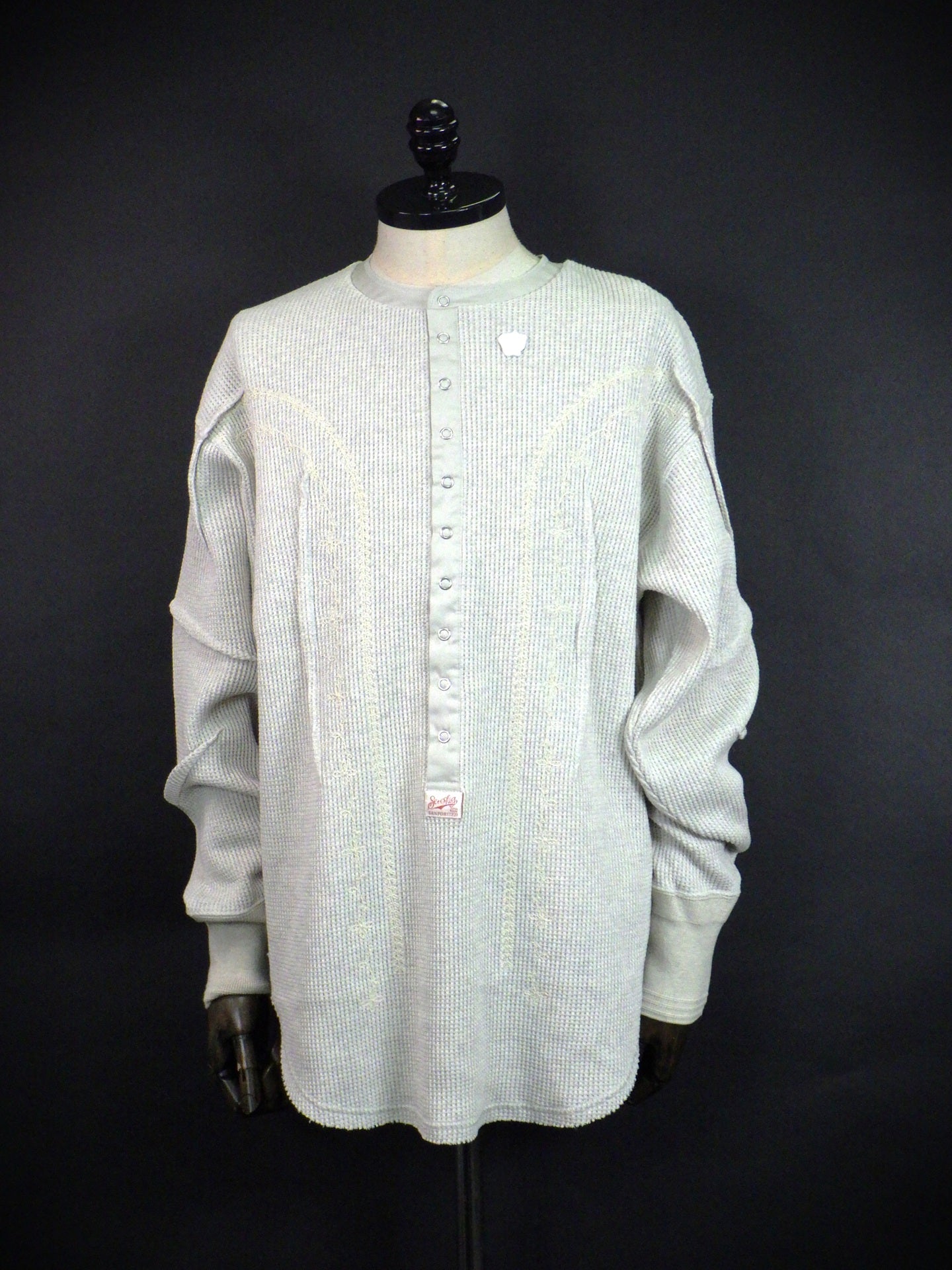 SEVESKIG　Anemone Thermal Henley L/S Tee　CT-SV-NRA-1002-OT