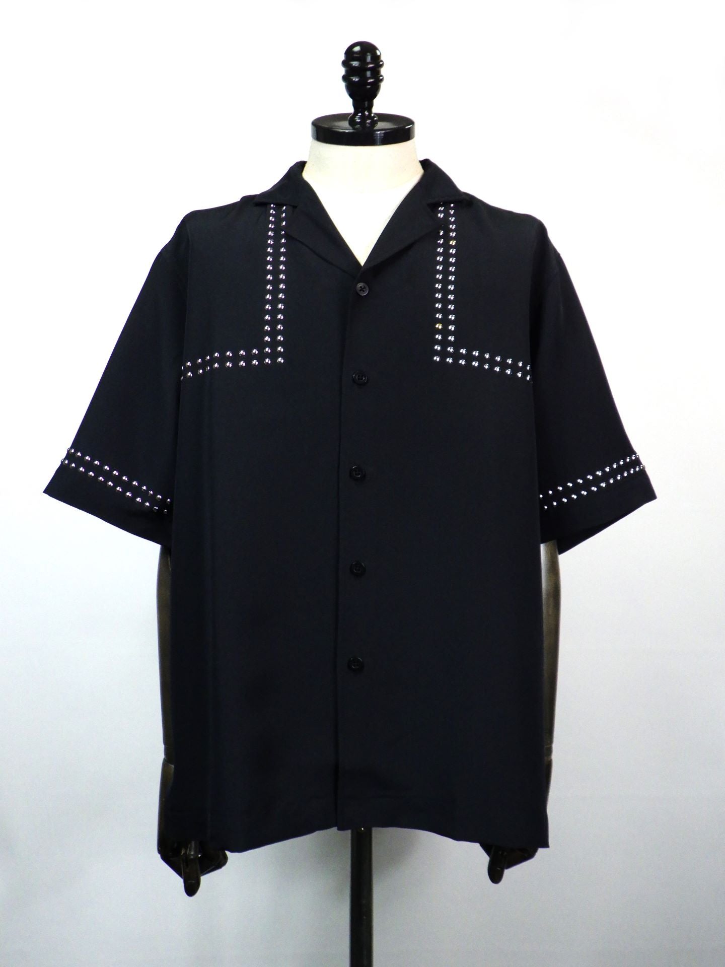 ACANTHUS　メタルオープンカラーシャツ　SH2502
