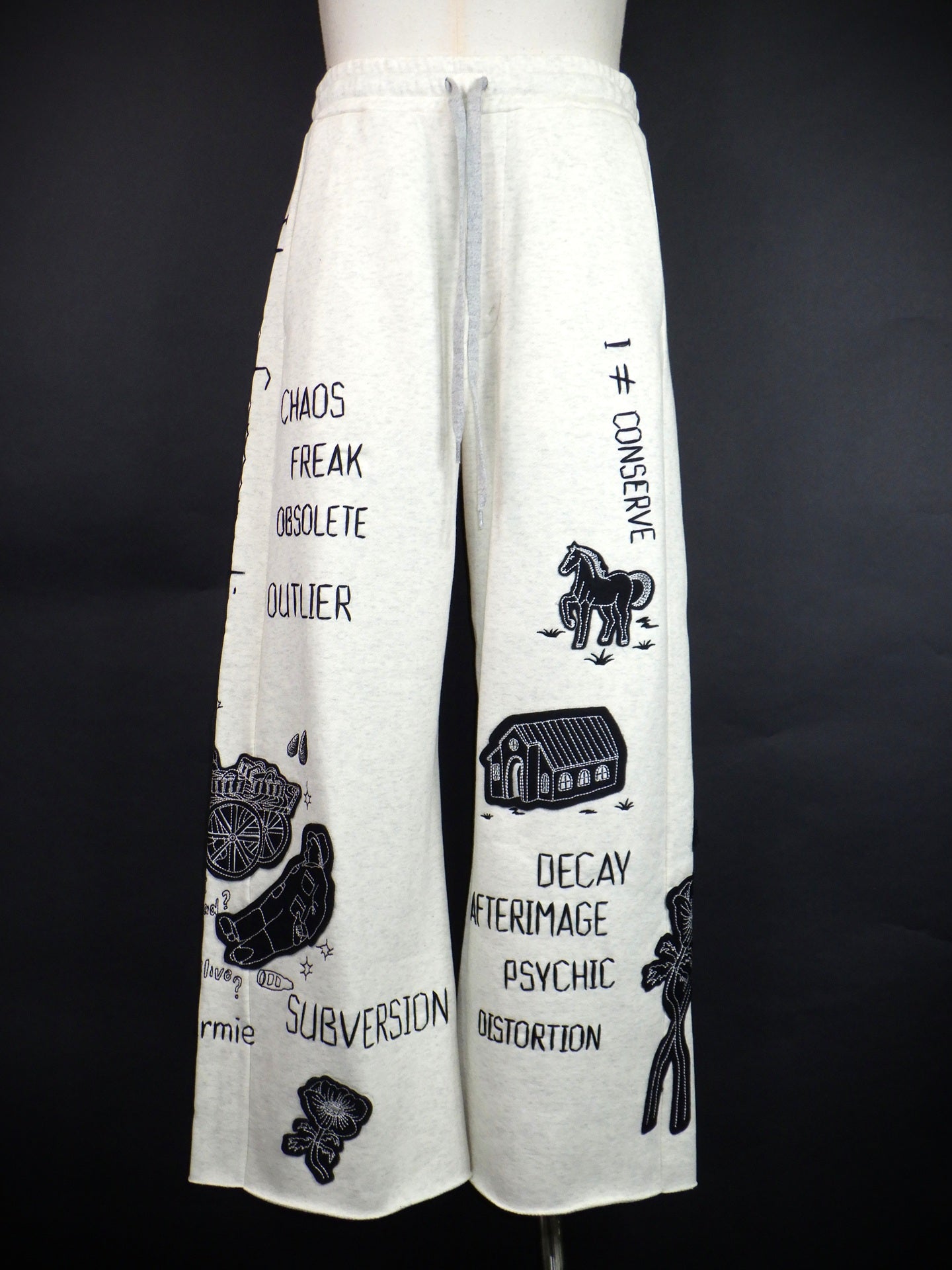 SEVESKIG　I Normie Sweat Pants　PT-SV-NRA-1001-WH