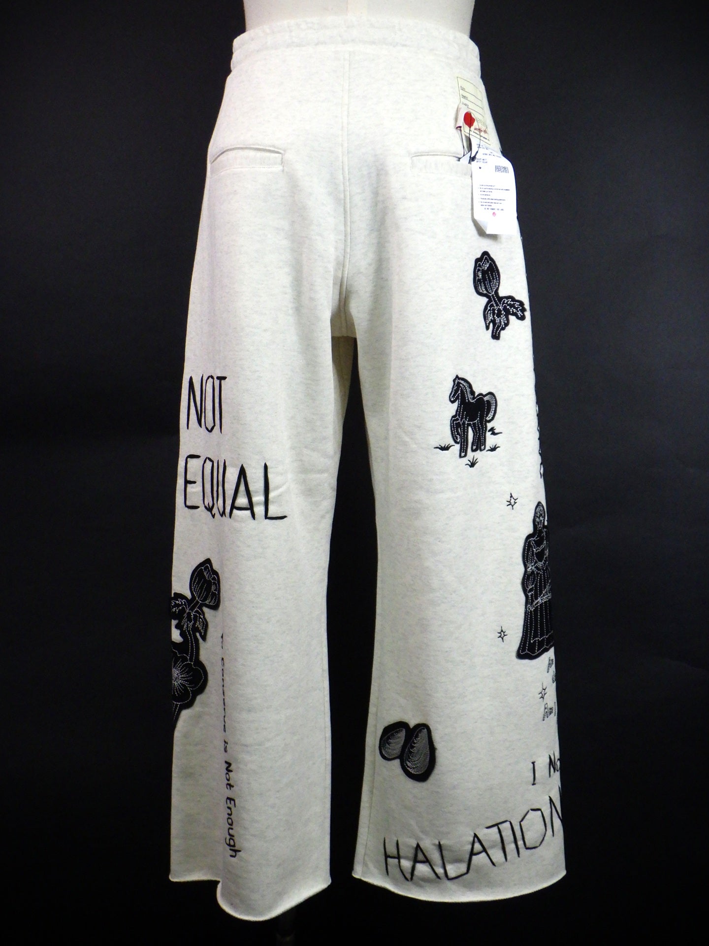 SEVESKIG　I Normie Sweat Pants　PT-SV-NRA-1001-WH