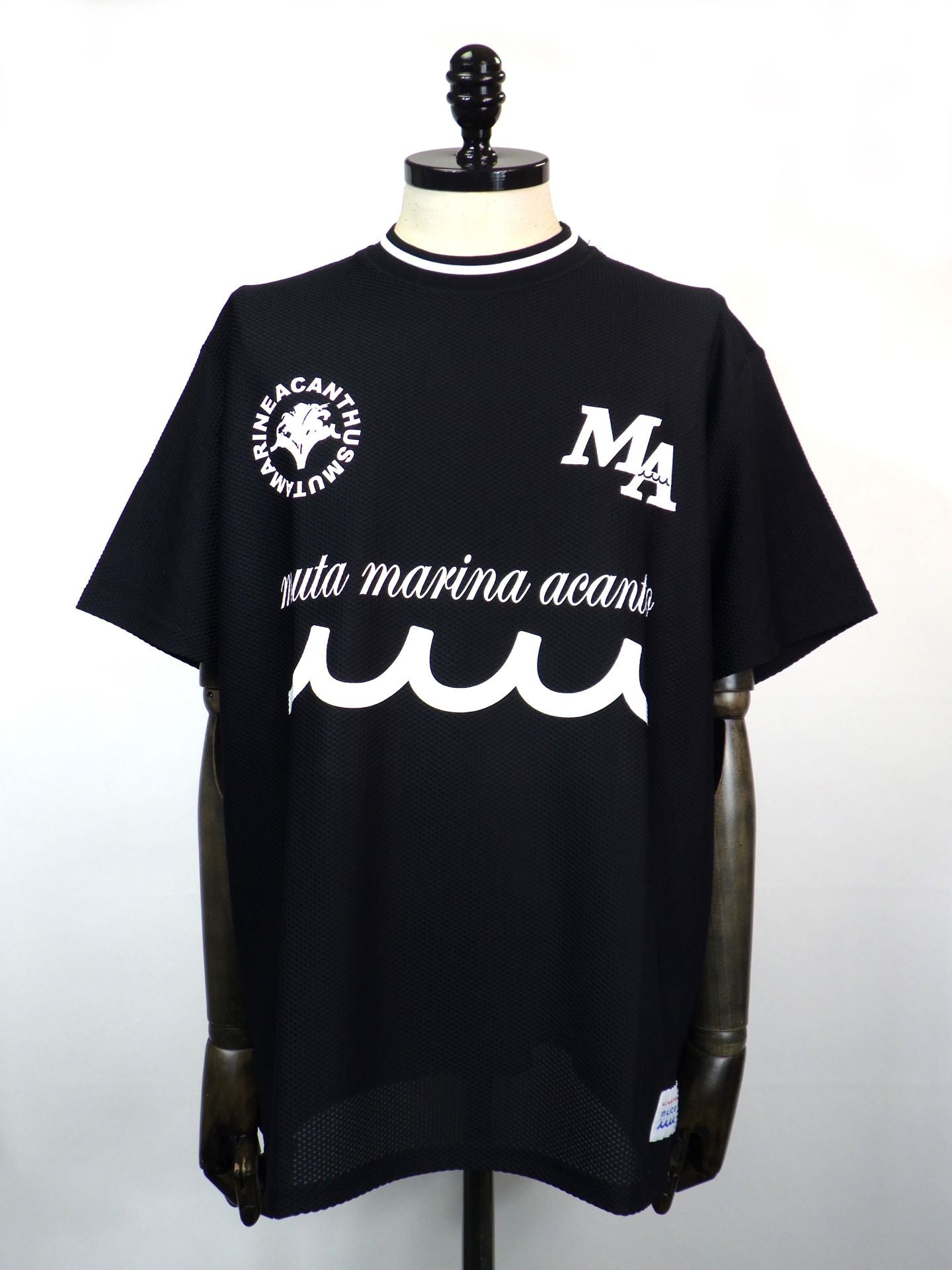 ACANTHUS×muta MARINE　メッシュ サッカートップ　MA2519