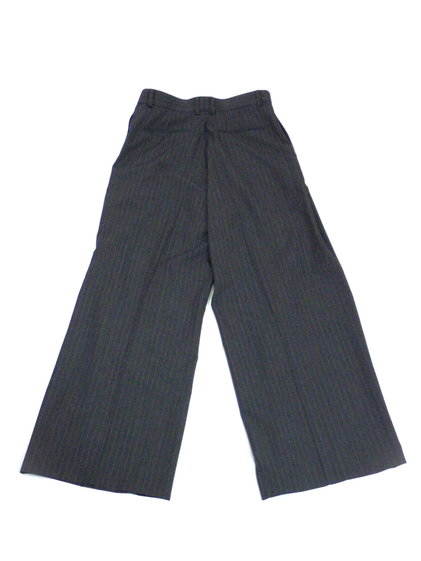 SUBLATIONS　STRIPE WOOL 3TUCKBAGGY TROUERS.16　S161411-GRY