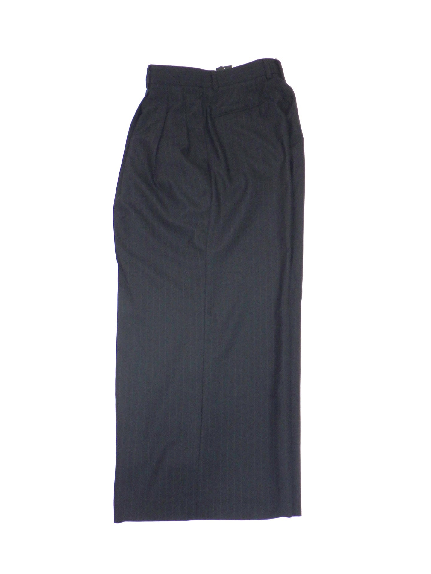 SUBLATIONS　STRIPE WOOL 3TUCKBAGGY TROUERS.16　S161411-BK
