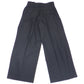 SUBLATIONS　STRIPE WOOL 3TUCKBAGGY TROUERS.16　S161411-BK