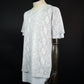 kiryuyrik　パイソンメッシュクルーネックレイヤードTシャツ　KT-HT15-955-GRY
