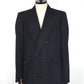 SUBLATIONS　STRIPE WOOL DOUBLE BREASTED JACKET.16　S161709-BK