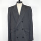 SUBLATIONS　STRIPE WOOL DOUBLE BREASTED JACKET.16　S161709-GRY