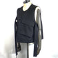 UJOH　Big Pocket W Belted Vest　M734-V50-100