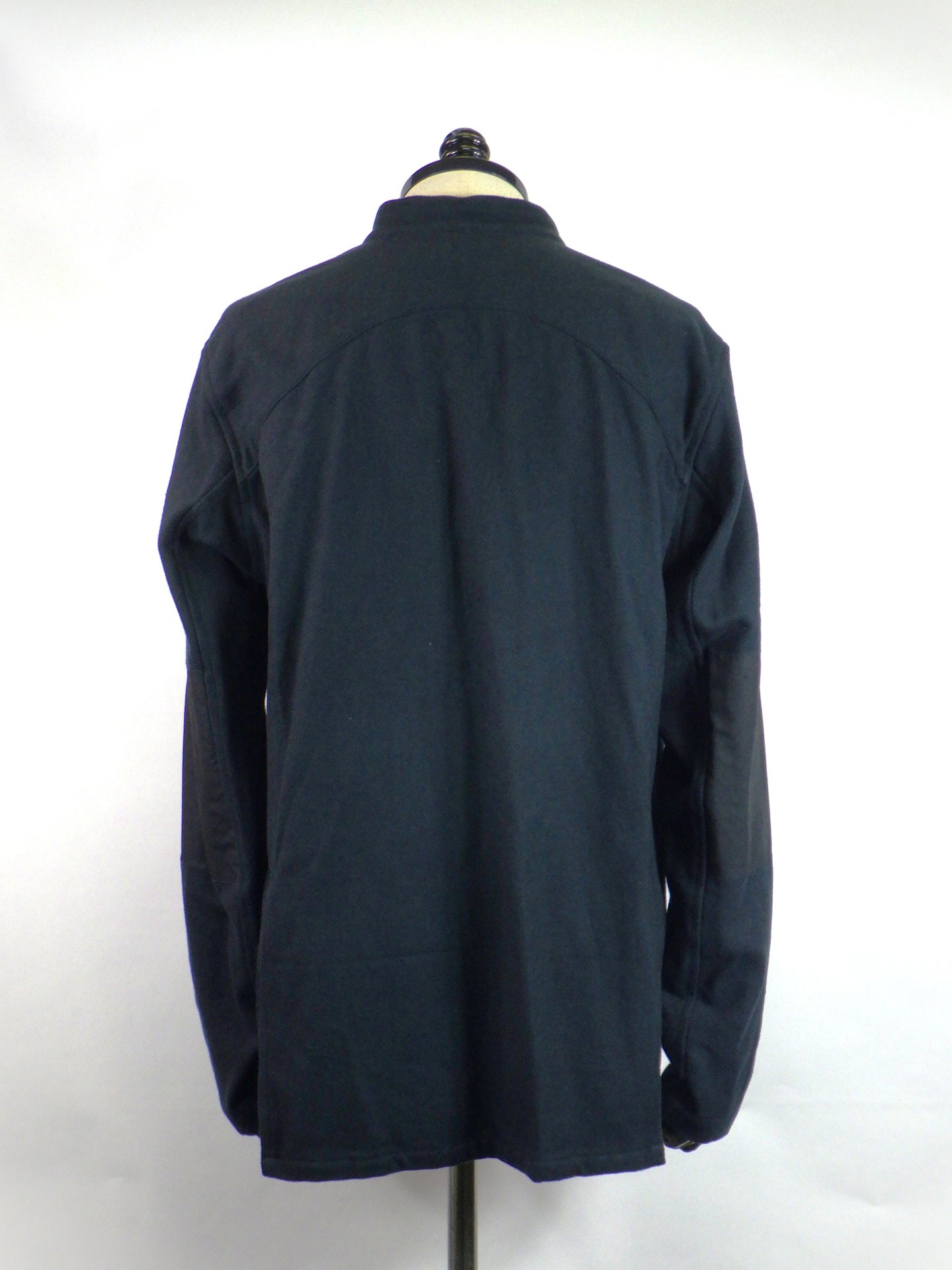 prasthana　brushed twill work shirt　P-2301002A-D.NV
