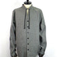 prasthana　brushed twill work shirt　P-2301002A-H.GY