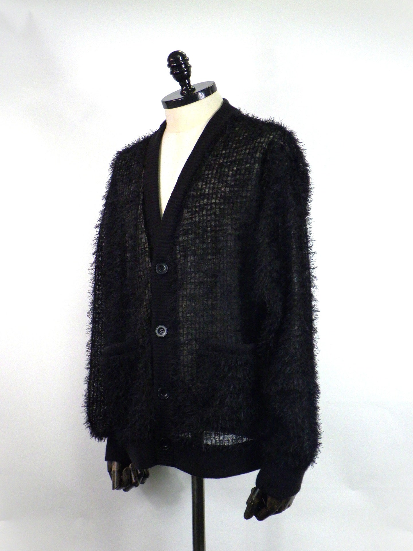 meagratia　Sheer Cardigan　26303-0803-BK