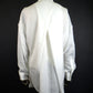 meagratia　Cross tuck sheer shirt　26303-0501-WH