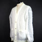 meagratia　Sheer Cardigan　26303-0803-WH