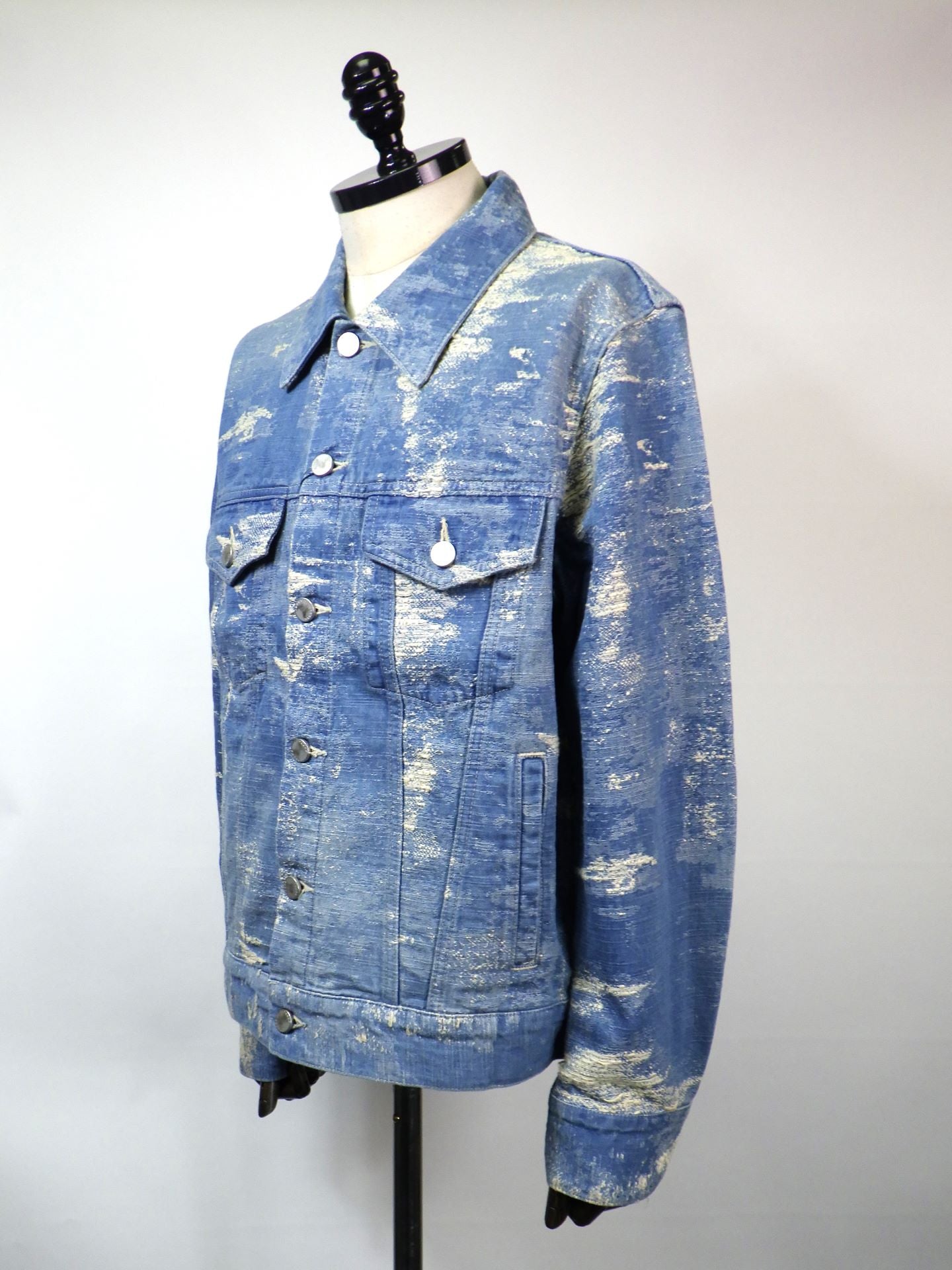 【新品未使用タグ付】TAAKK / ニードルパンチデニムボアジャケット TAAKK - ラスト1点2ND TYPE DENIM JACKET ⁄ セカンドタイプ デニム