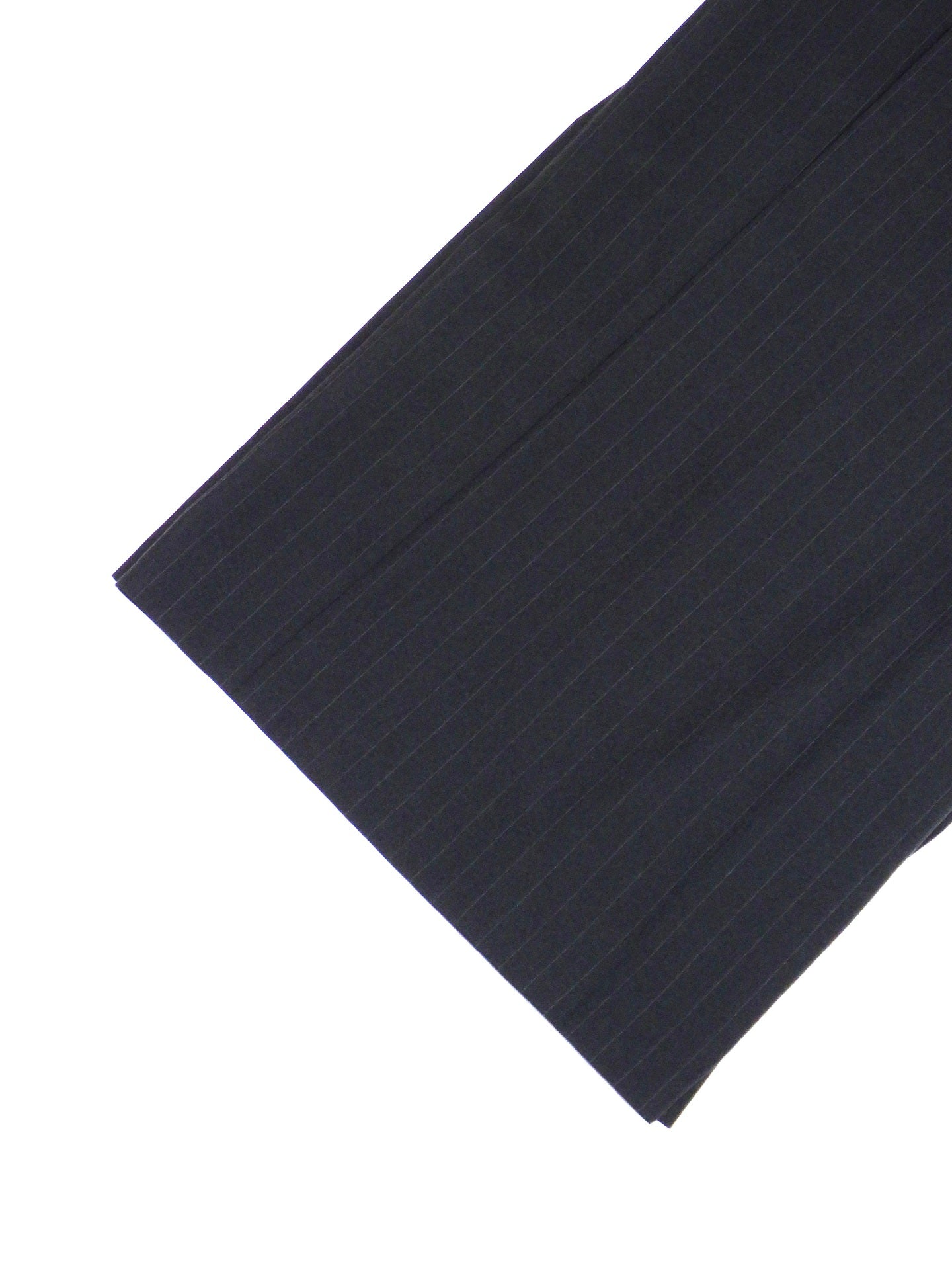 SUBLATIONS　STRIPE WOOL 3TUCKBAGGY TROUERS.16　S161411-BK