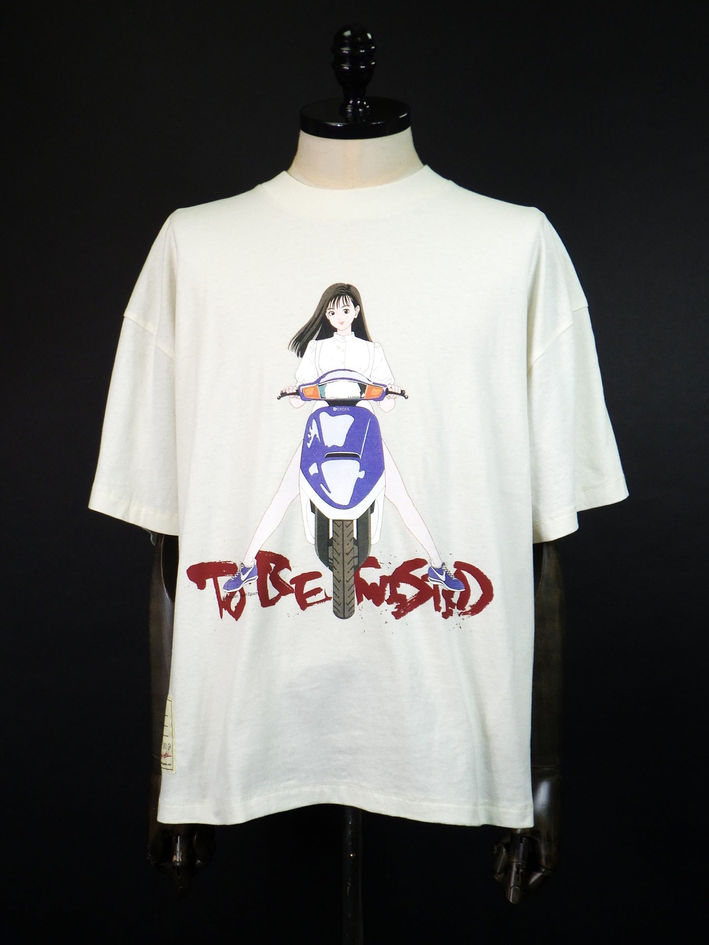 SEVESKIG　Nostalgic Girl RZ02 S/SL Tee Ver,Hisashi Eguchi　CT-SV-NGA-1005-WH