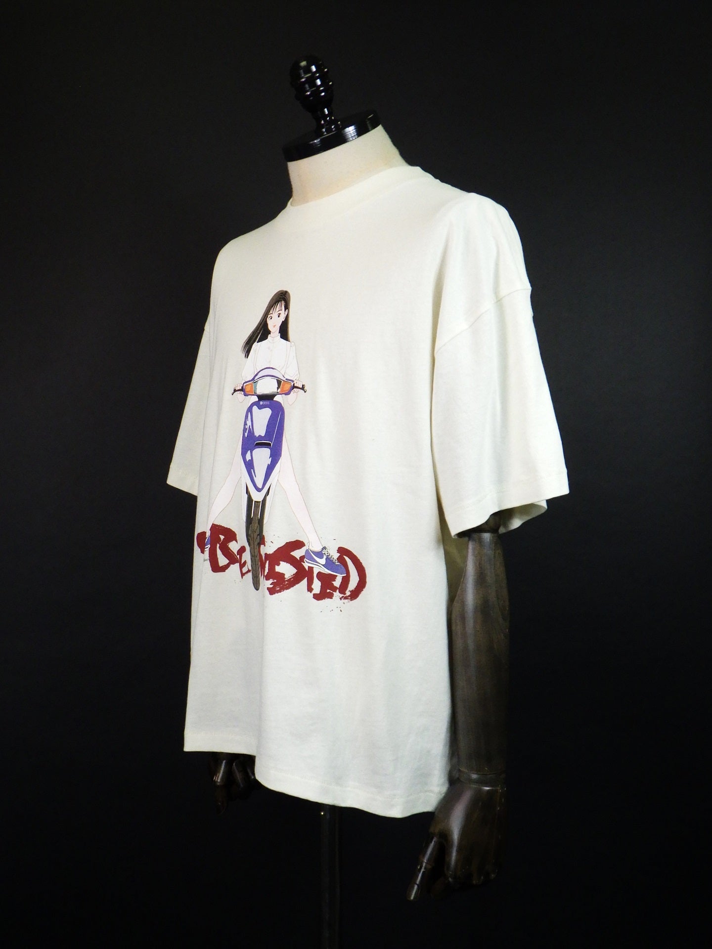 SEVESKIG　Nostalgic Girl RZ02 S/SL Tee Ver,Hisashi Eguchi　CT-SV-NGA-1005-WH