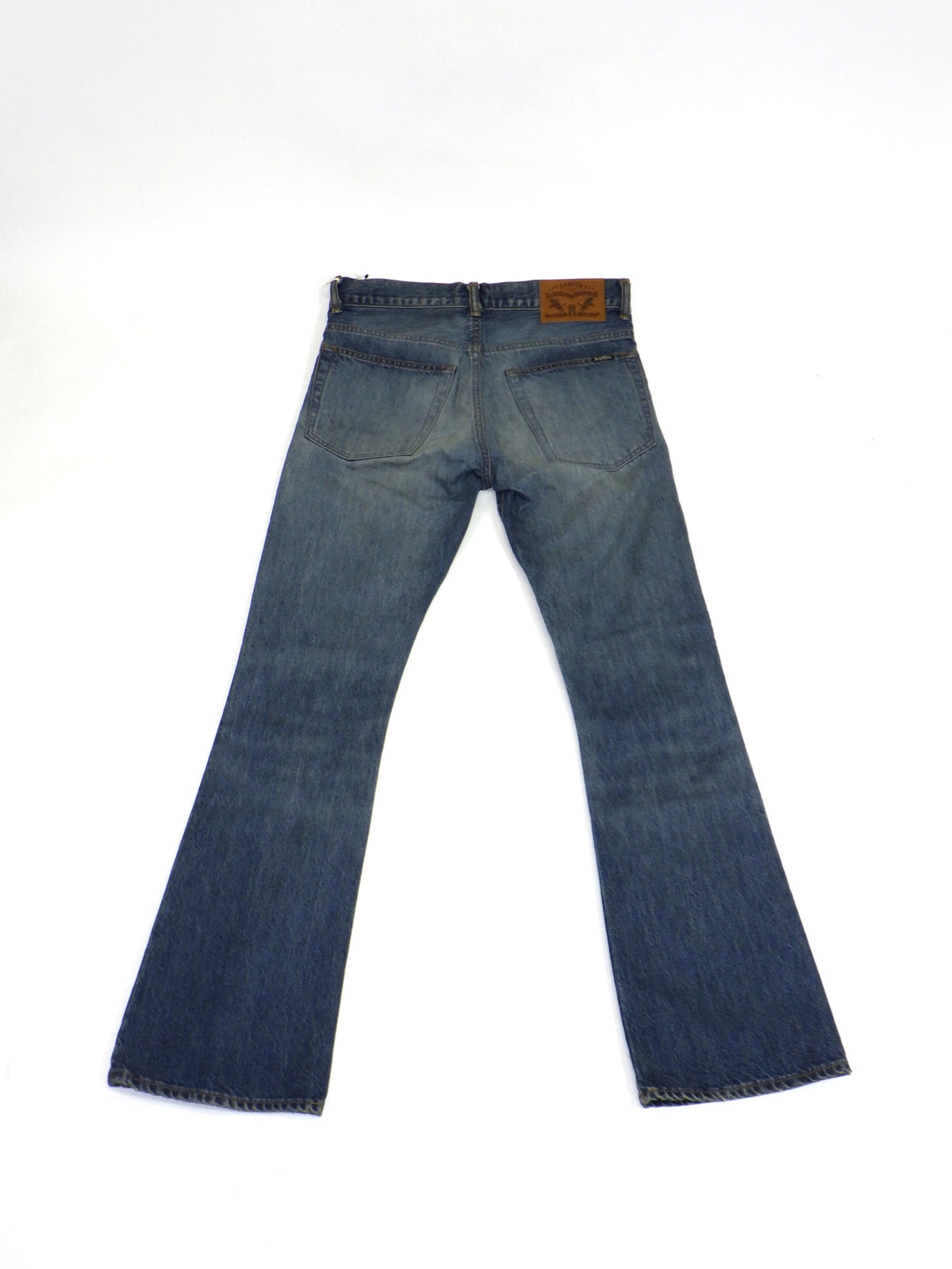 KAMIYA　Distressed Slim Bootcut Jeans　G17PT063-IND