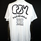 muta MARINE　08M GRAFFITI Tシャツ　MMKW-434605-WH