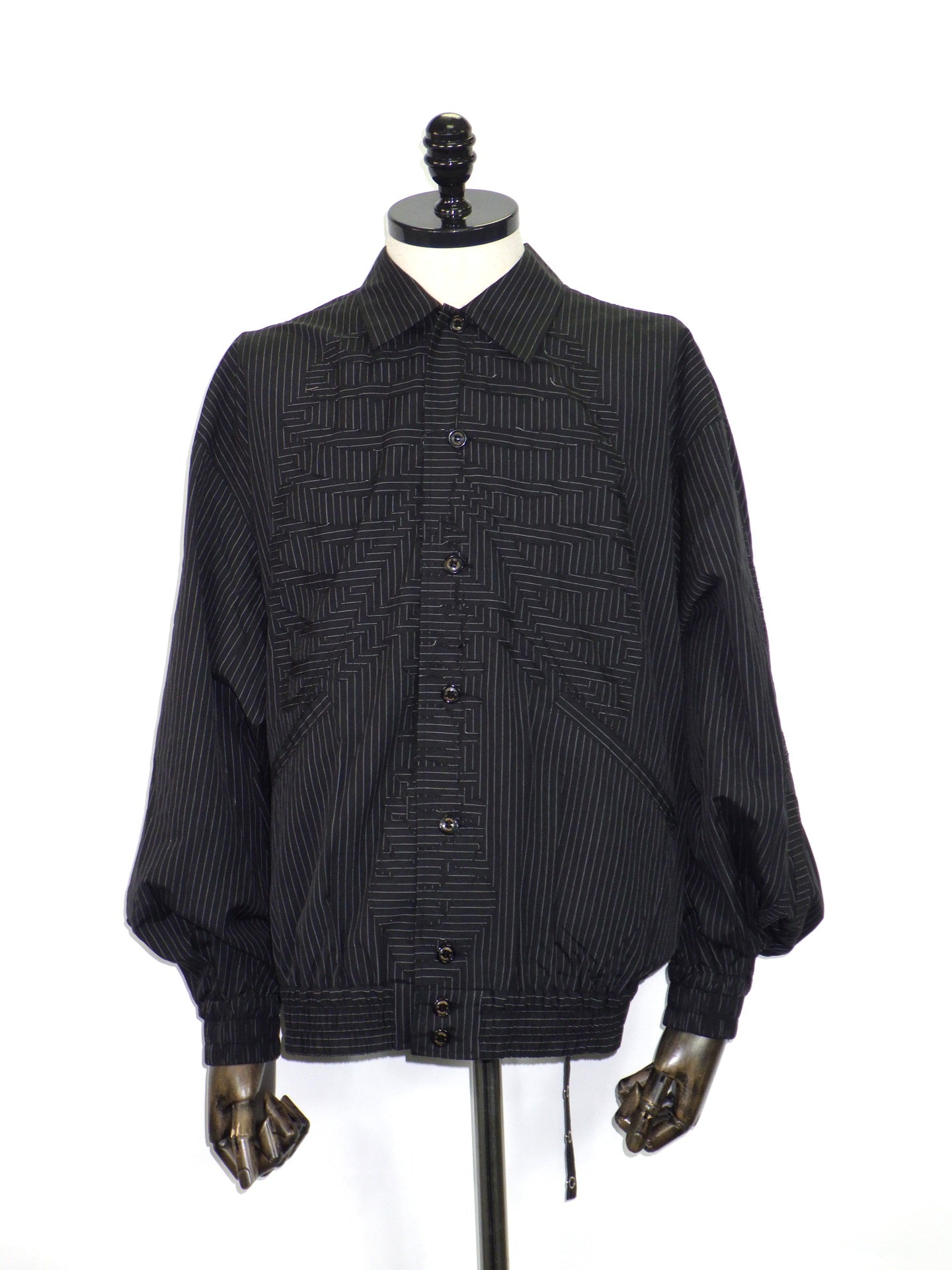 SEVESKIG　Anatomy Short Wide Shirt　SH-SV-NRA-1006-BK