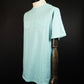 1PIU1UGUALE3 RELAX　ビッグロゴインバーテッドTシャツ　UST-25063-SAX
