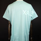 1PIU1UGUALE3 RELAX　ビッグロゴインバーテッドTシャツ　UST-25063-SAX