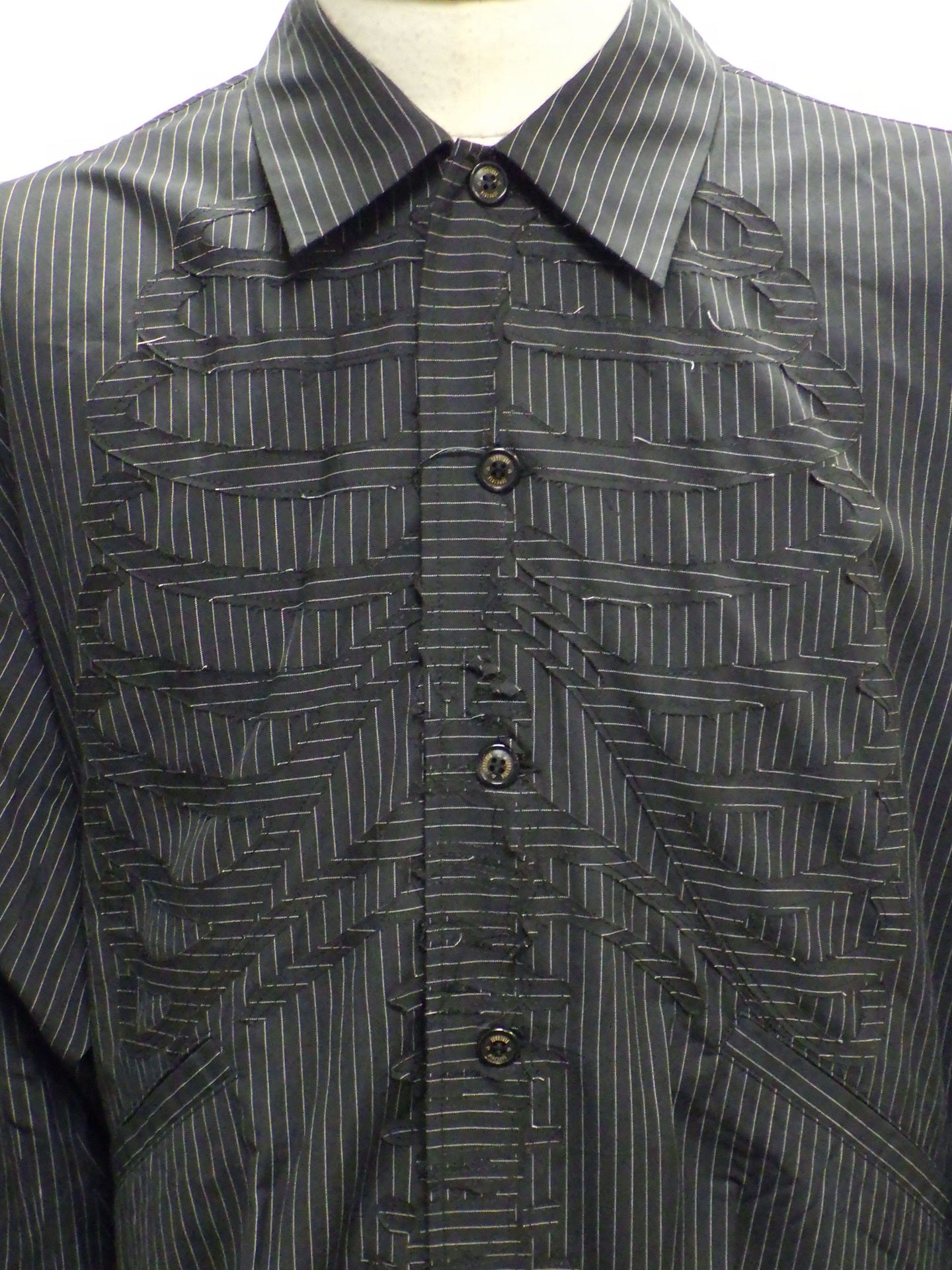 SEVESKIG　Anatomy Short Wide Shirt　SH-SV-NRA-1006-BK