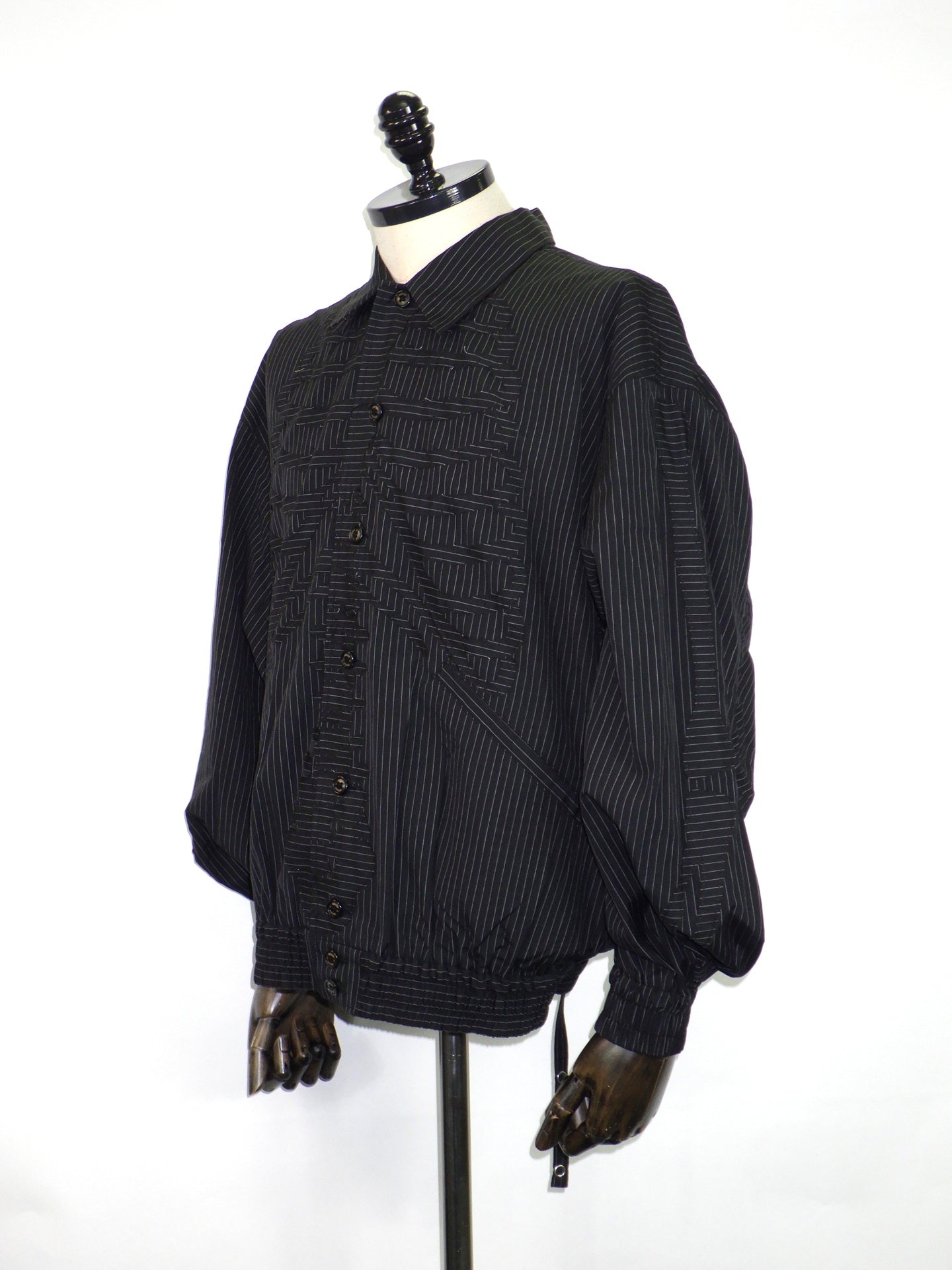 SEVESKIG　Anatomy Short Wide Shirt　SH-SV-NRA-1006-BK