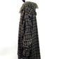 KAMIYA　Fur-Trimmed Hooded Check Shirt　 G17SH051-BR