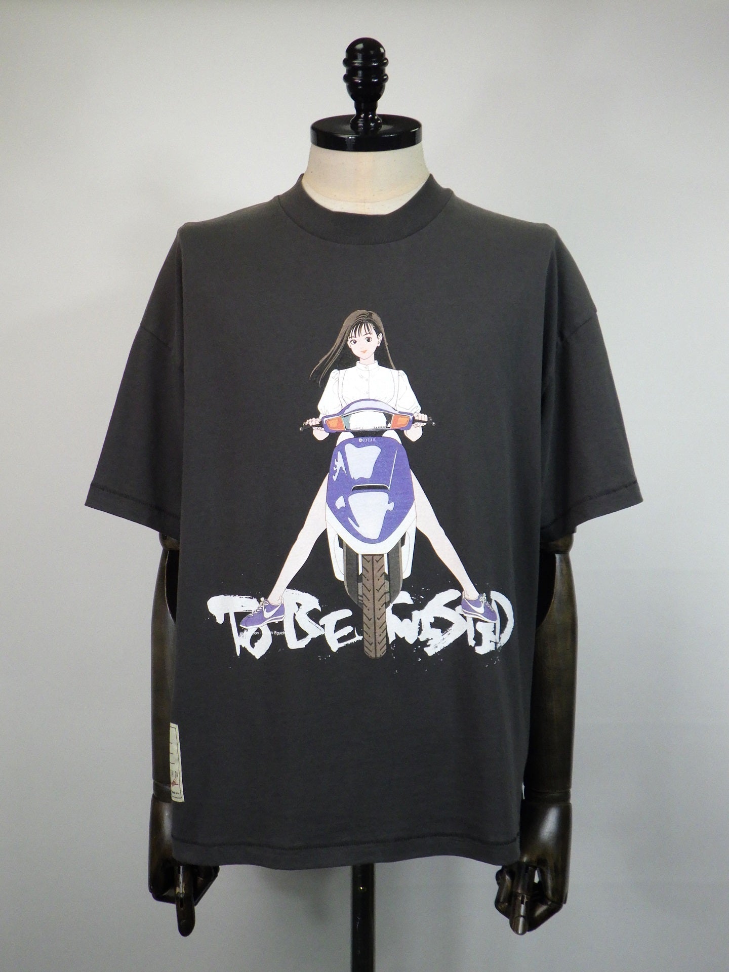 SEVESKIG　Nostalgic Girl RZ02 S/SL Tee Ver,Hisashi Eguchi　CT-SV-NGA-1005-BK