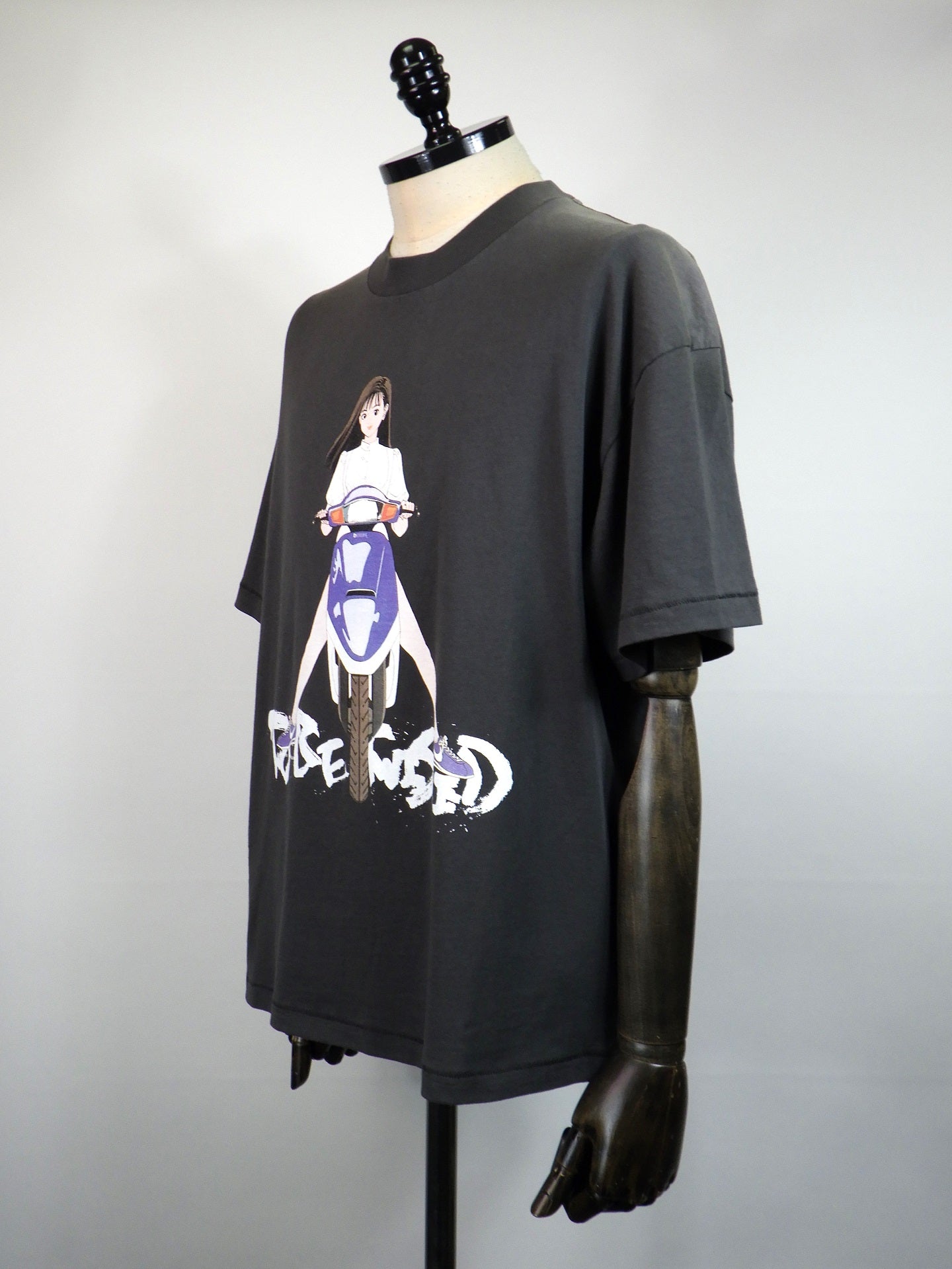 SEVESKIG　Nostalgic Girl RZ02 S/SL Tee Ver,Hisashi Eguchi　CT-SV-NGA-1005-BK