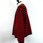 KAMIYA　Horizontal Multi Stripe Bouclé Knit　 G17PO081-RED