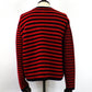 KAMIYA　Horizontal Multi Stripe Bouclé Knit　 G17PO081-RED