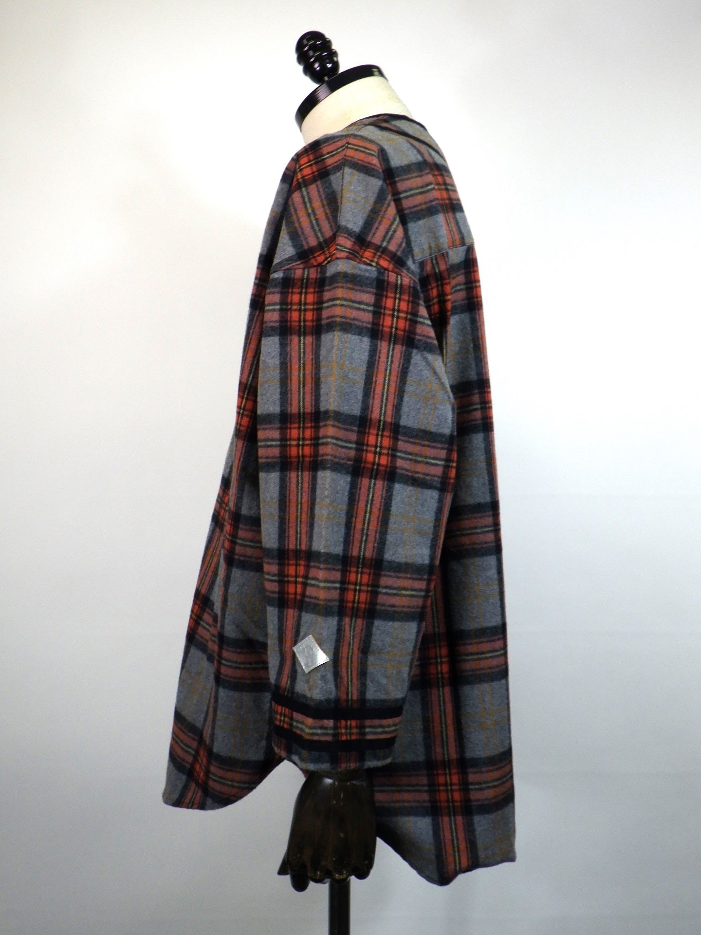 el conductorH　チェックフランネルベースボールシャツ　PD25MS01-RED