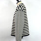 KAMIYA　Horizontal Multi Stripe Bouclé Knit　 G17PO081-BK