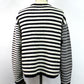 KAMIYA　Horizontal Multi Stripe Bouclé Knit　 G17PO081-BK