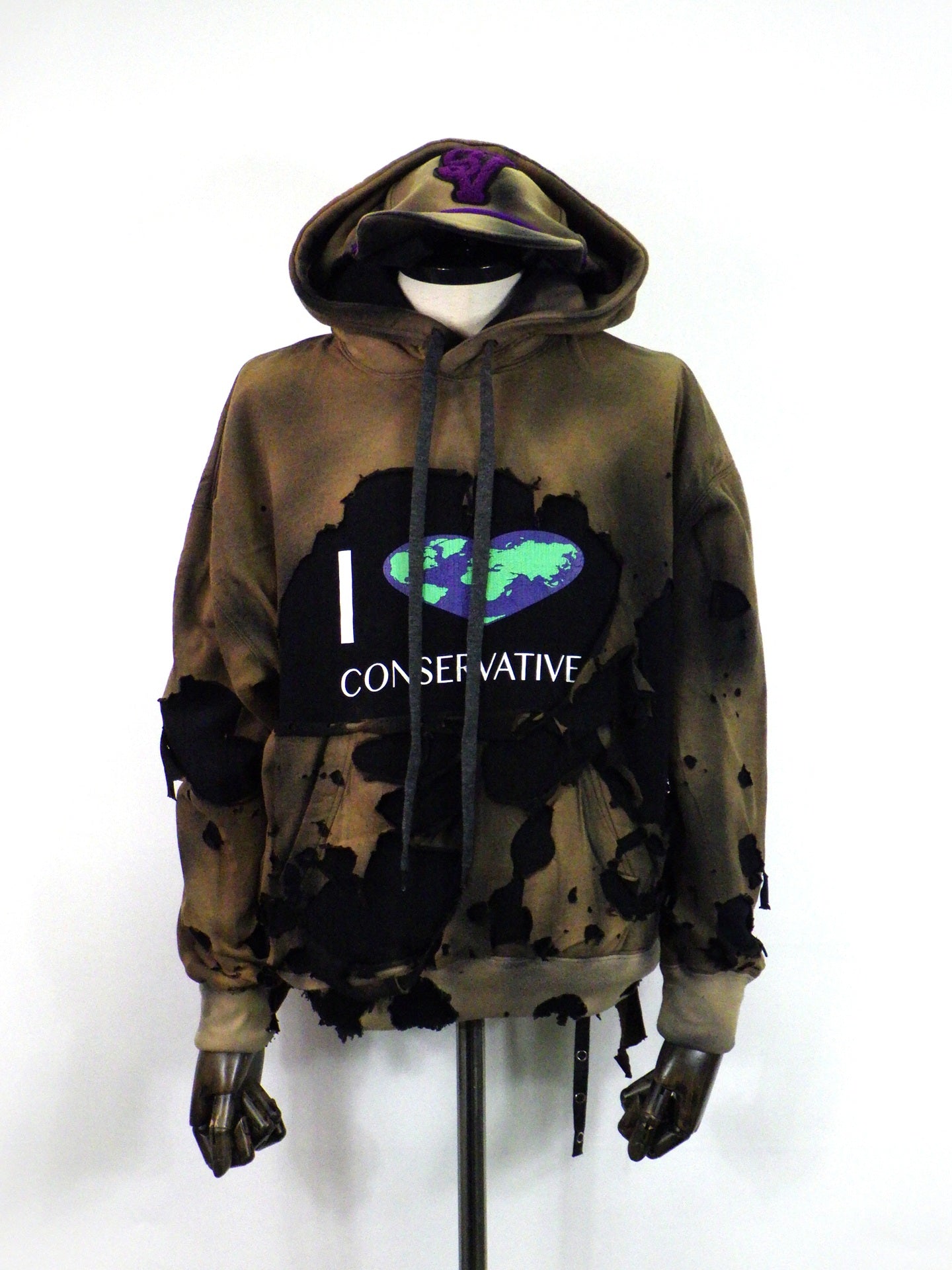 SEVESKIG　Hidden Conservative Hoodie　SW-SV-NRA-1003