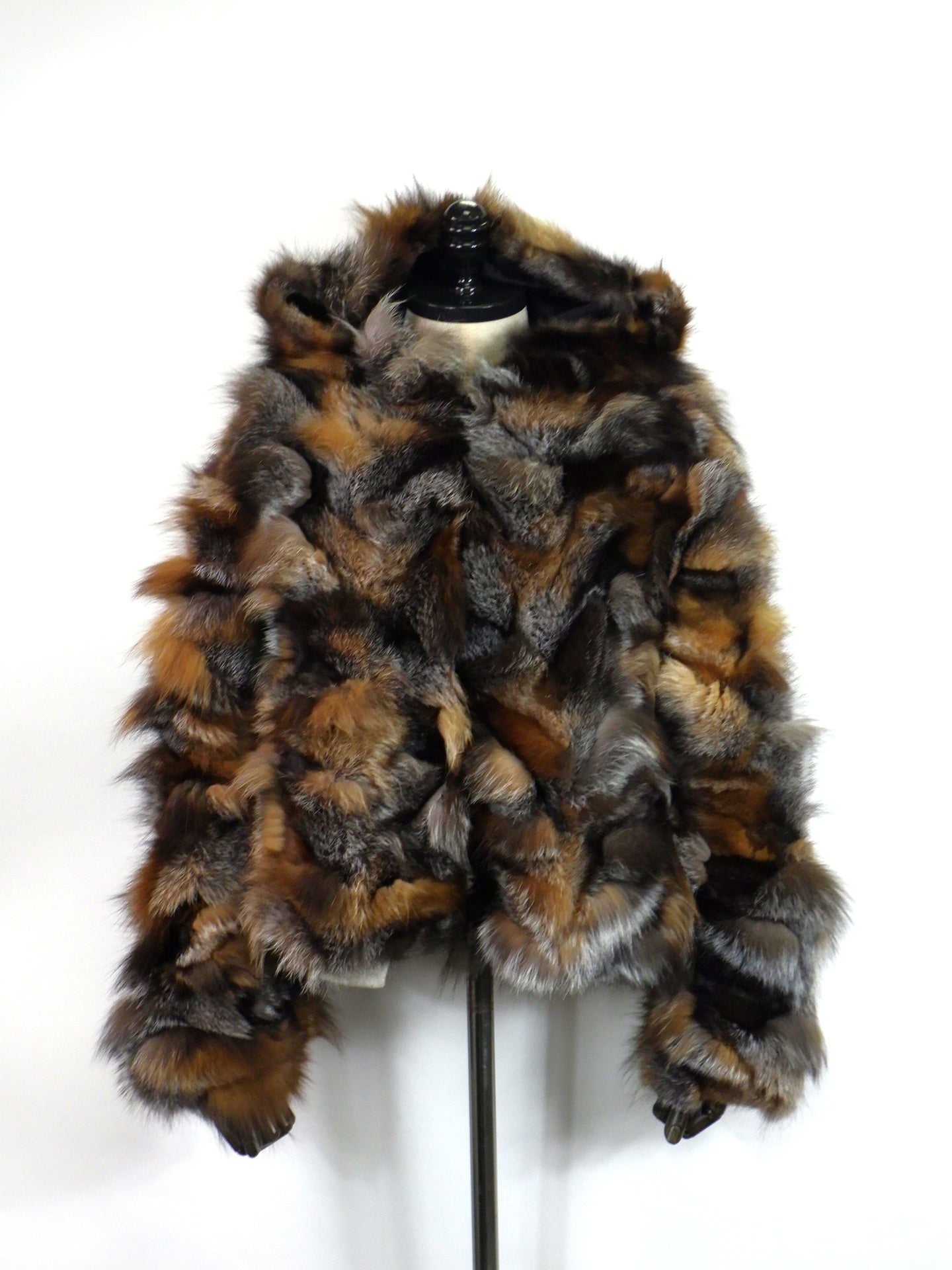 TAAKK　UPCYLED FUR FOODIE　TA26AW-BL025-BROWN
