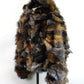 TAAKK　UPCYLED FUR FOODIE　TA26AW-BL025-BROWN