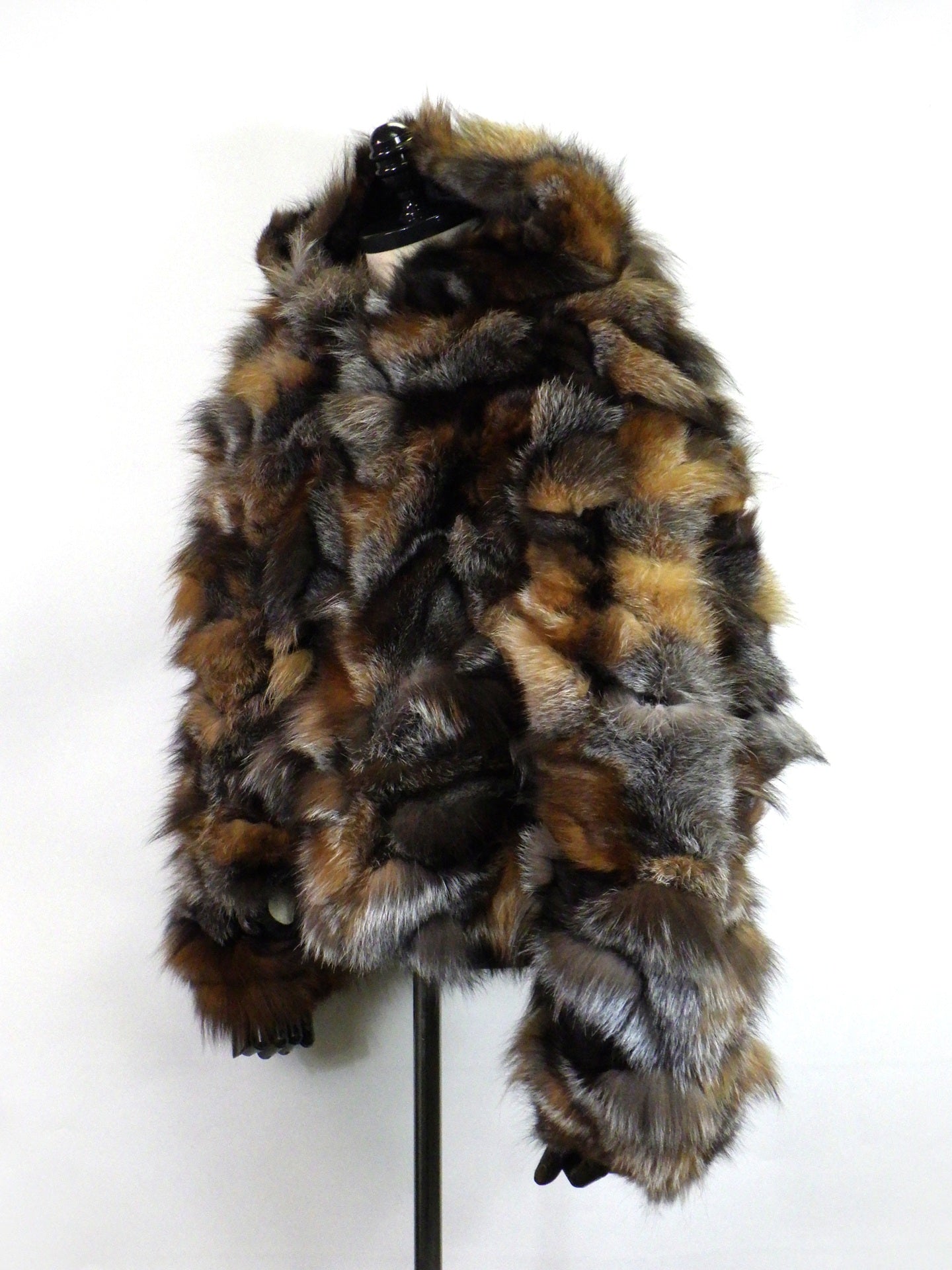 TAAKK　UPCYLED FUR FOODIE　TA26AW-BL025-BROWN