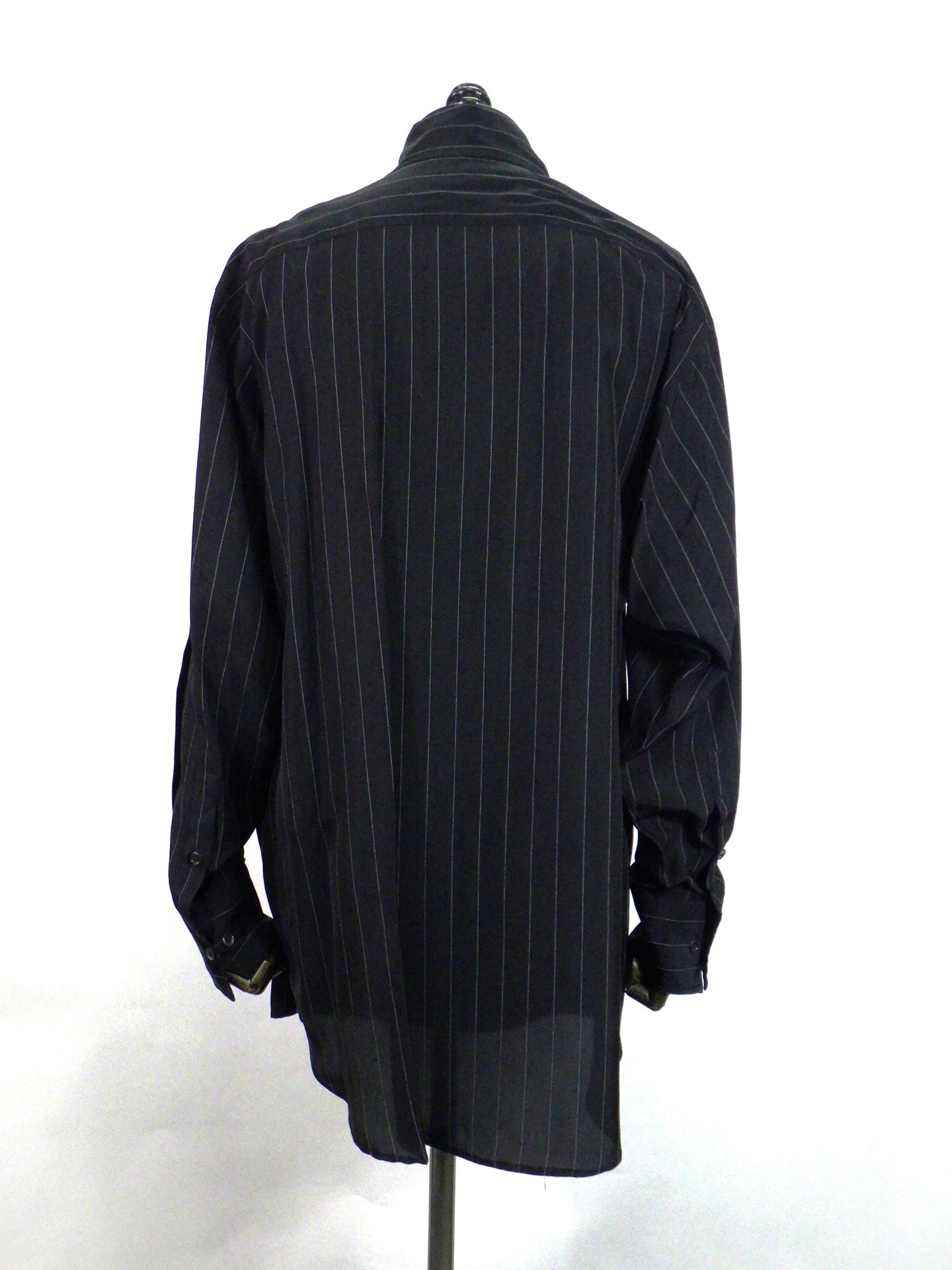 disemBySiiK　Lining Ribbon Tie Shirt　26AW22-BK