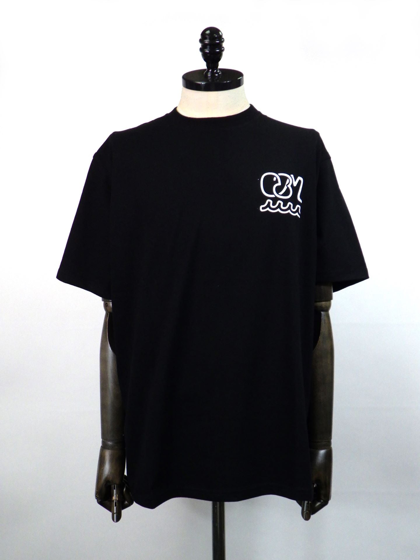 muta MARINE　08M GRAFFITI Tシャツ　MMKW-434605-BK
