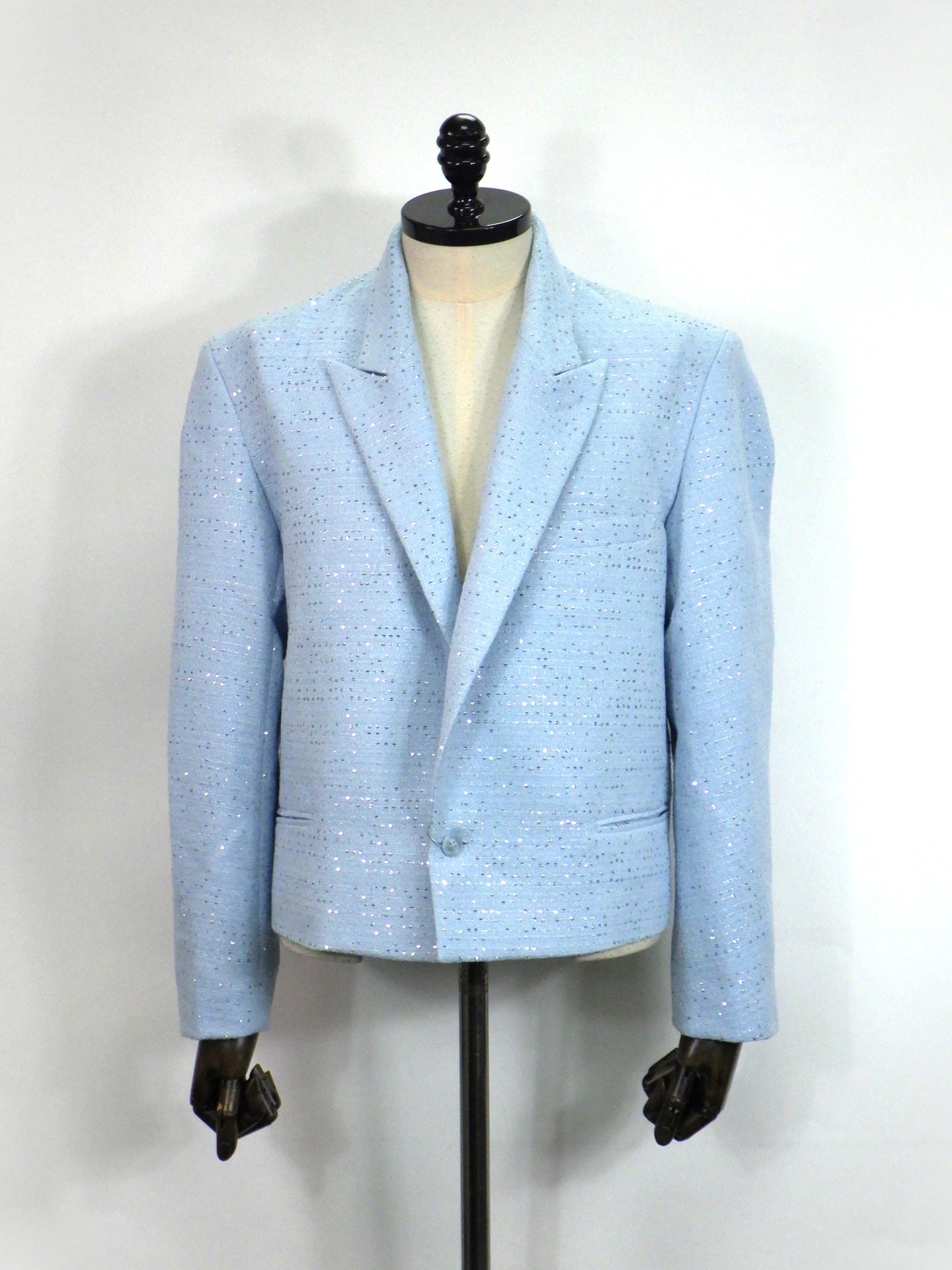 GALAABEND　Tweed 80's Short JK "Craig"　2601E2048-BLUE