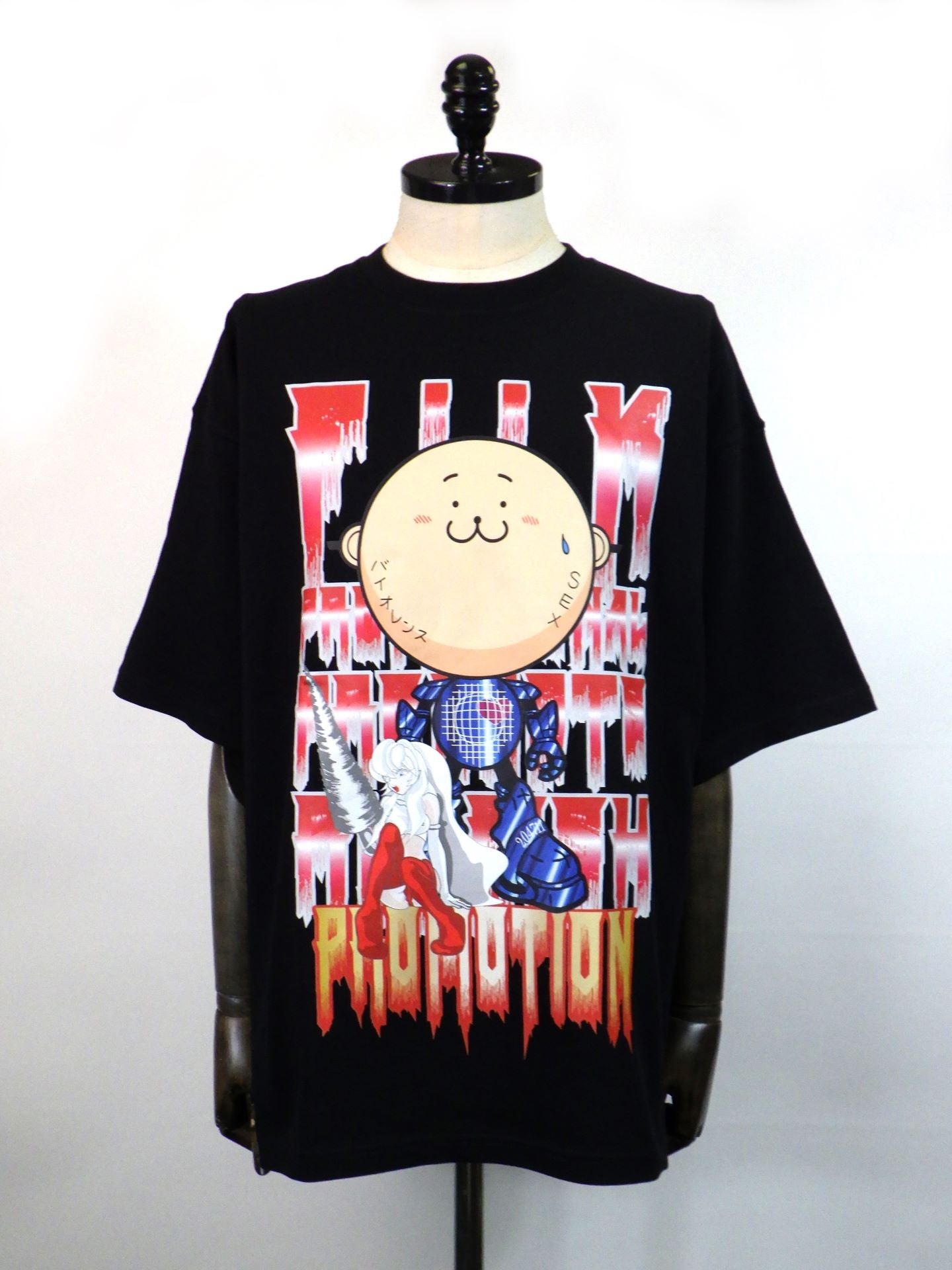 beauty:beast　20471120 COLLABORATION S/S TEE _3　bb20-33200-BK