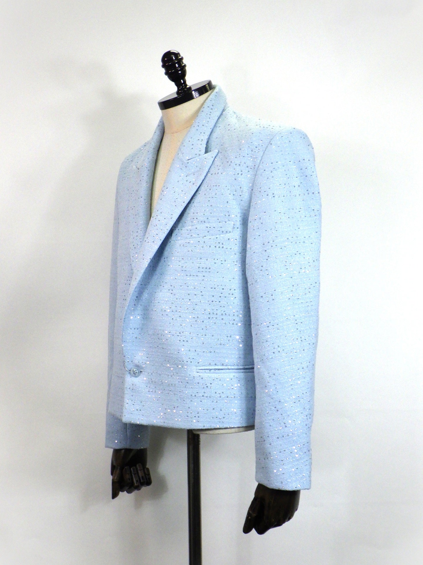 GALAABEND　Tweed 80's Short JK "Craig"　2601E2048-BLUE