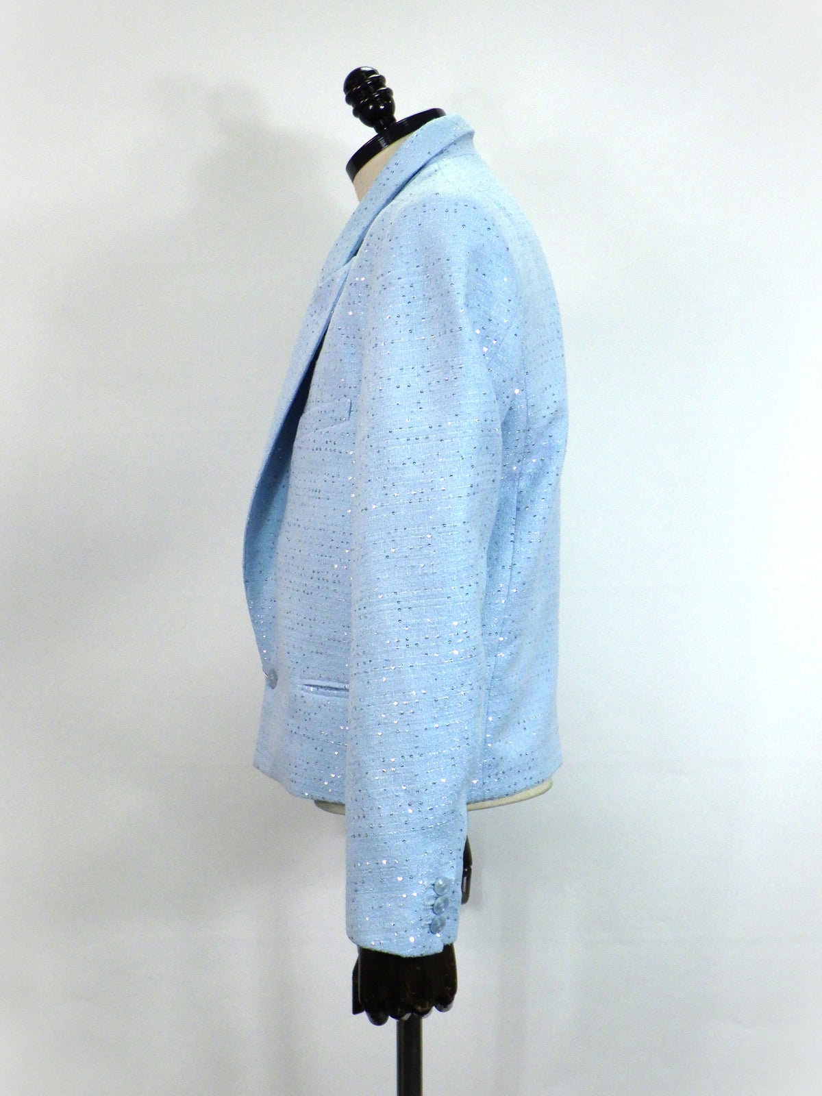 GALAABEND　Tweed 80's Short JK "Craig"　2601E2048-BLUE