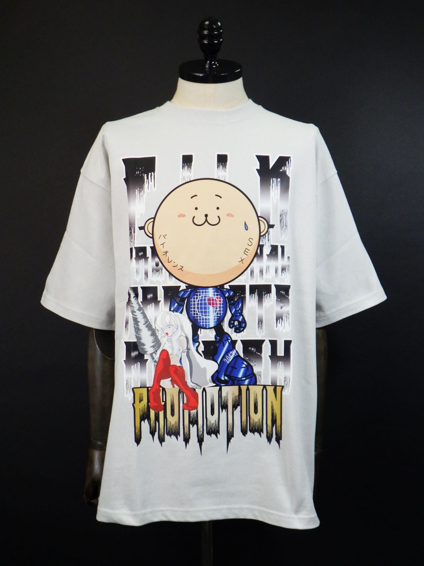 beauty:beast　20471120 COLLABORATION S/S TEE _3　bb20-33200-F.GRY