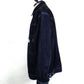 SUPERTHANKS　Black flocky denim type2-jacket　ST263JK01-Biowash-BK