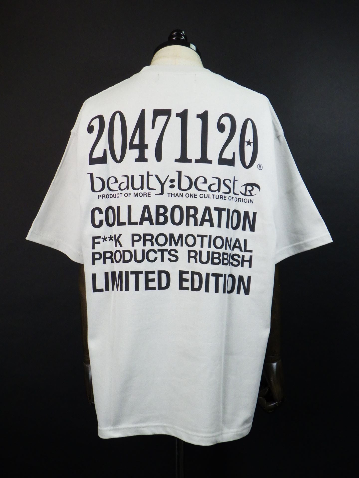 beauty:beast 20471120 COLLABORATION S/S TEE _3 bb20-33200-F