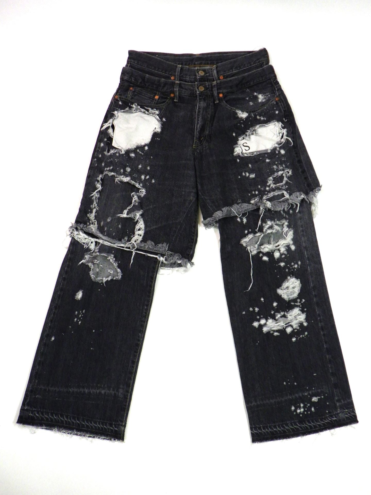 SEVESKIG　Re:Layer 5P Denim Pants　PT-SV-NGA-1005-BK